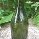 Hock Wine Bottle: Olive Green Turn-Mold