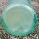 Lea & Perrins Worcestershire Glass Bottle 1876-80's Aqua Green 8.5