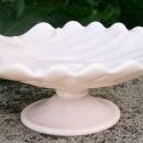 Cambridge Glass Crown Tuscan Comport #16 Pink Sea Shell 1930's