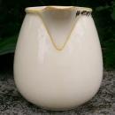 Wedgwood Art Deco Ceramic Pitcher: Shoreline with Orange & Black