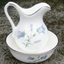 Oakley Bluebell Miniature Pitcher & Bowl Set