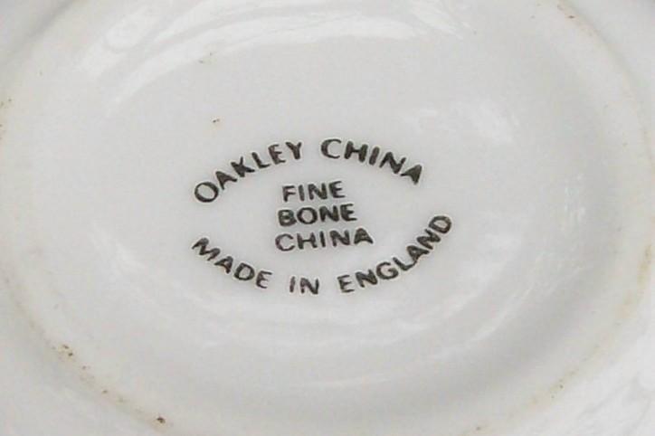 Oakley Bluebell Miniature Bone China Pitcher & Bowl Set Blue & White