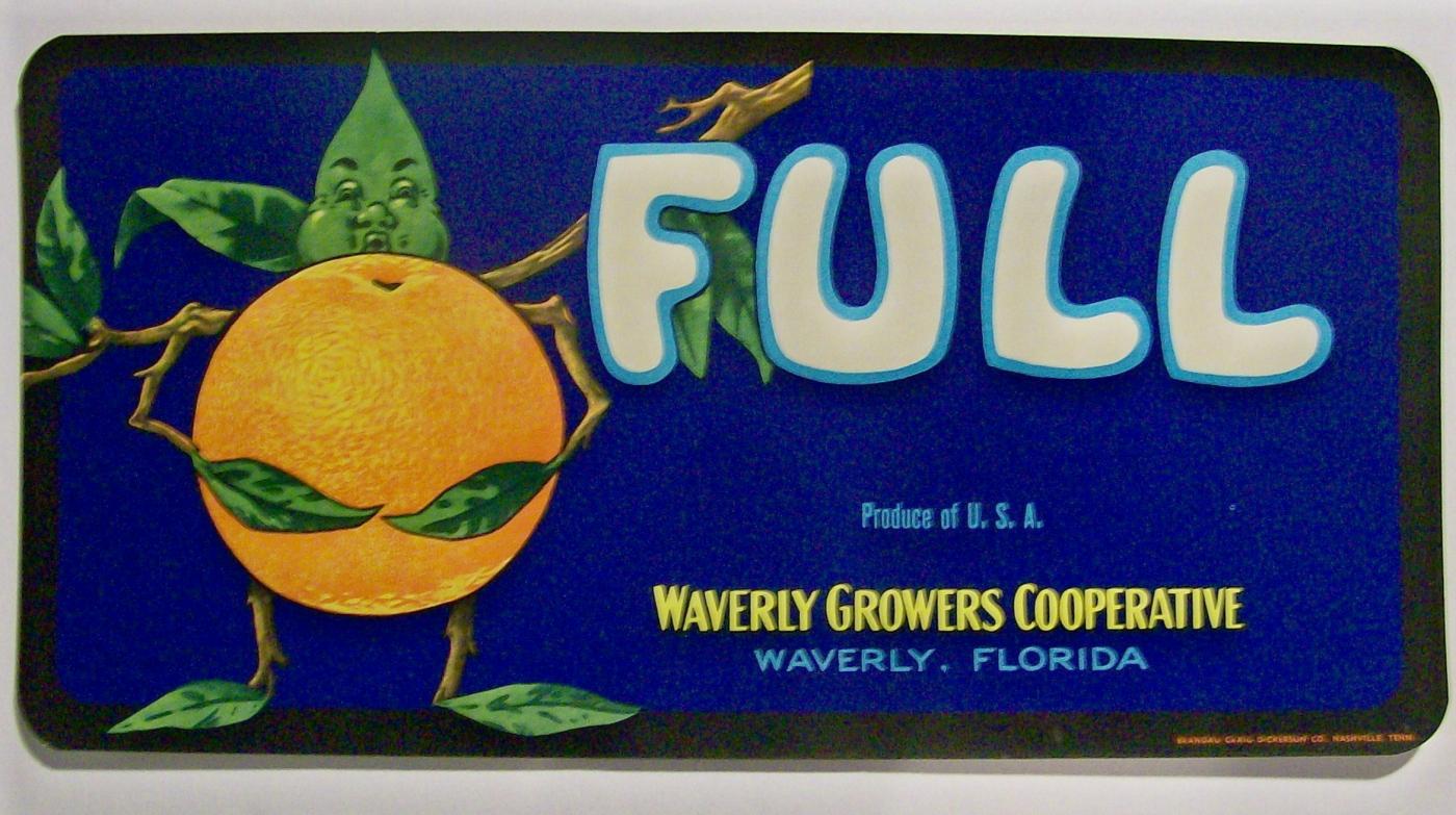Florida Citrus Label