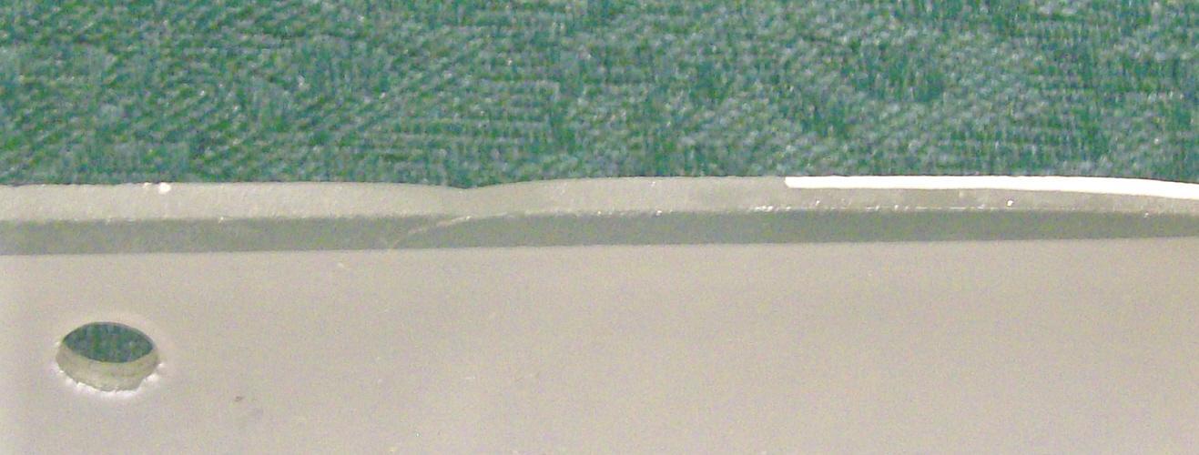 Bent Glass Shade for Desk Lamp Frosted Federal Design 11.75