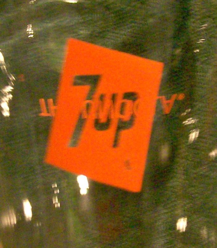 7-Up Advertising Glass Tumbler Pair Mint in Original Box 1970's