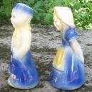 Shawnee Dutch Children Ceramic Salt & Pepper #323 Souvenir of Johnstown, Pennsylvania
