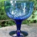 Cobalt Glass Seafood Cocktail Icer/Goblet