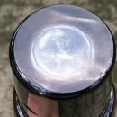 Victorian Bohemian Glass Ruby-cut-to-clear Shaker for Castor Set
