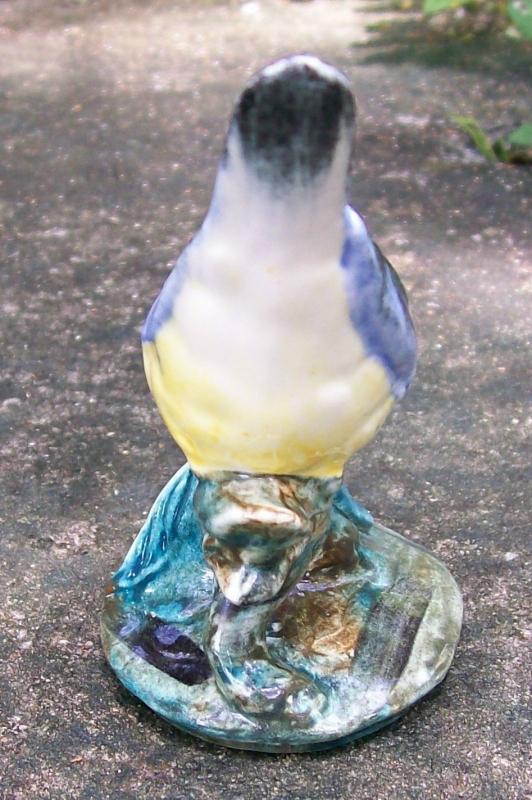 Stangl Ceramic Bird Figurine Parula Warbler #3583 1940's