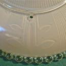 Ceiling Light Shade: Pink Frosted on Clear