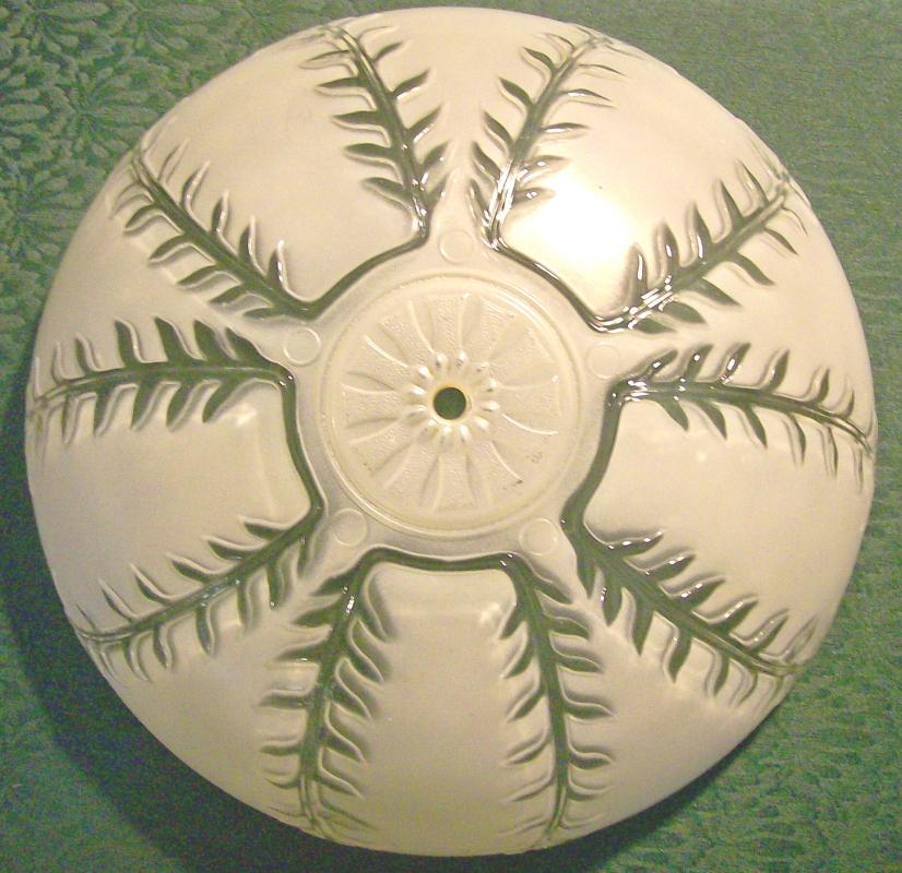 Ceiling Light Shade: Embossed Fronds