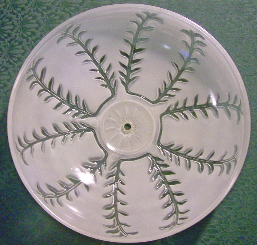 Ceiling Light Shade: Embossed Fronds
