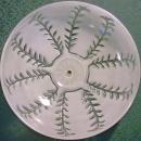 Ceiling Light Shade: Embossed Fronds