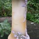 Noritake Nippon Praying Mantis Ceramic Tankard Moriage Decoration 10.5