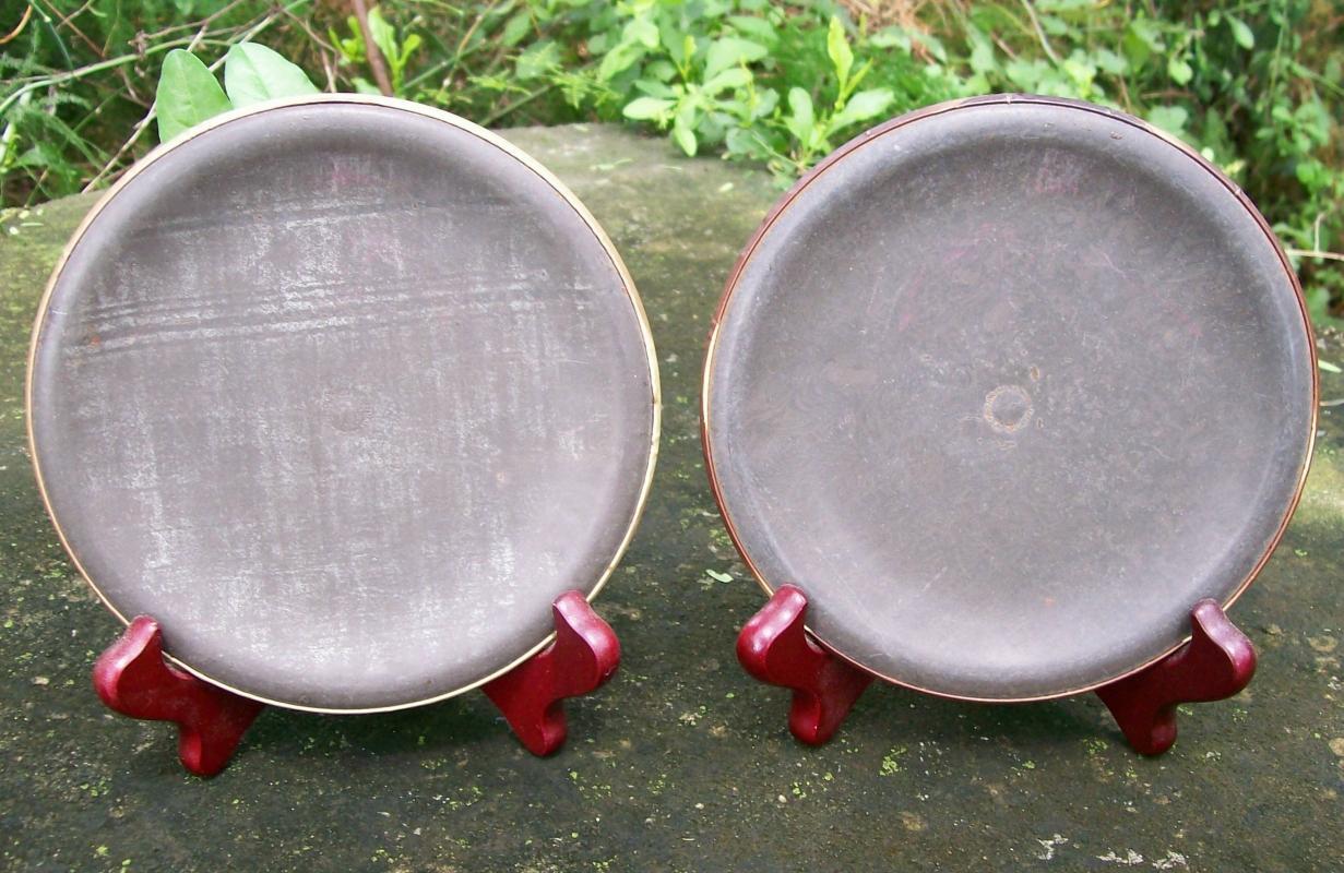 Columbia Portrait Co. Metal Photo Pair 6