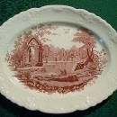 English Abbey Ceramic Platter by Taylor Smith & Taylor 13.5