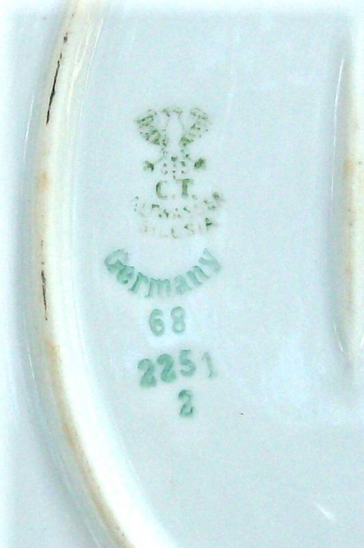 C. Tielsch Ceramic Platter #2251, Silesia/Germany