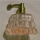 Pink Glass Perfume Atomizer Ca. 1930's: No Bulb