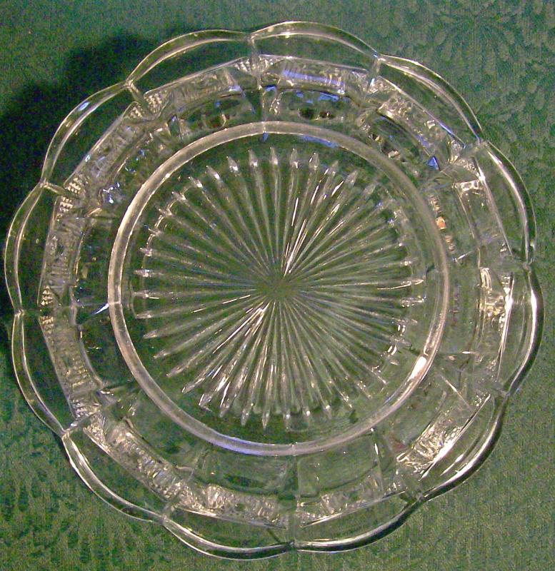 Banded Portland/Virginia Bowl #15071 Early American Pressed Pattern U.S. Glass