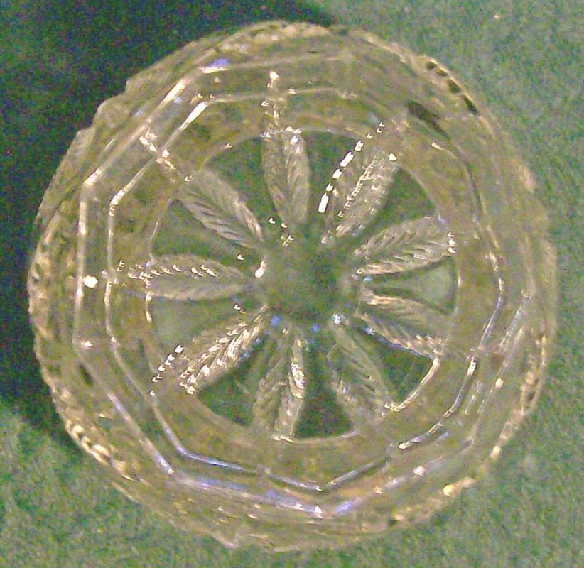 Georgia Belle/Western Star Open Sugar 15097 Clear Early American Pressed US Glass