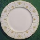 Gerard Dufraisseix & Abbot Limoges Plate Basketweave Border Ca 1941 9 7/8