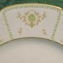Gerard Dufraisseix & Abbot Limoges Plate Basketweave Border Ca 1941 9 7/8