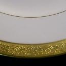 T&V Limoges Gold-Encrusted Plate Early 1900's