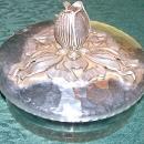 Rodney Kent Hand-Wrought Aluminum Tulip Dresser Jar