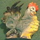 Rooster Ceramic Hors D'Oeuvre Pick Holder 1930's-50's
