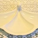 Ahrenfeldt Limoges Whiteware Divided Server: Ca. 1900