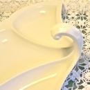 Ahrenfeldt Limoges Whiteware Divided Server: Ca. 1900