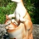 Kangaroo & Joey Nester Salt & Pepper Shakers: Blue Ridge Mtns/Bill's Place/Pennsylvania Souvenir