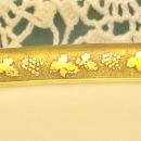Royal Bayreuth Gold Encrusted Cup & Saucer: Grapevine Motif ROB24