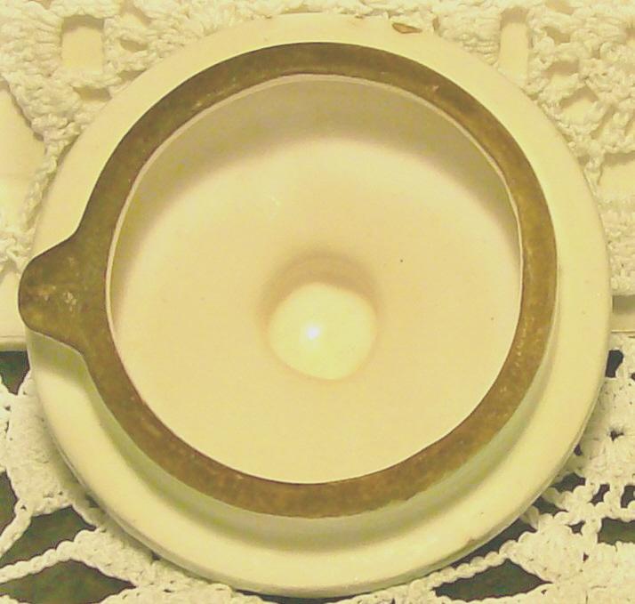 Florida Souvenir Ceramic Syrup Pitcher w/ Lid 4