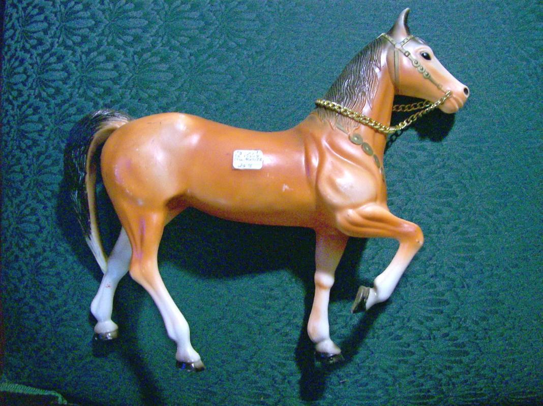 SW Plastic Toy Horse Figure #3155: 1950's