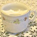 Limoges Porcelain Mustache Mug