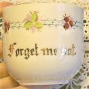 Limoges Porcelain Mustache Mug