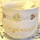 Limoges Porcelain Mustache Mug