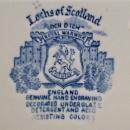 Royal Warwick Lochs of Scotland Ceramic Plate Set of 6 Blue & White 9.75