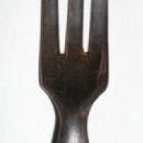 1800's Animal Horn & Wood Serving Fork 10