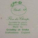 Grindley Fleur des Champs/ Studio 12 Salad Plate Set of 6 Early '80's