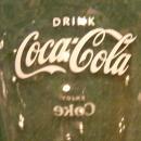 Coca-Cola Advertising Glass Tumbler Pair 1940's-60's Soda Fountain