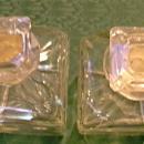 Cut Crystal Decanter Pair Ca. 1900 Clear Barware