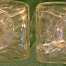 Cut Crystal Decanter Pair Ca. 1900 Clear Barware
