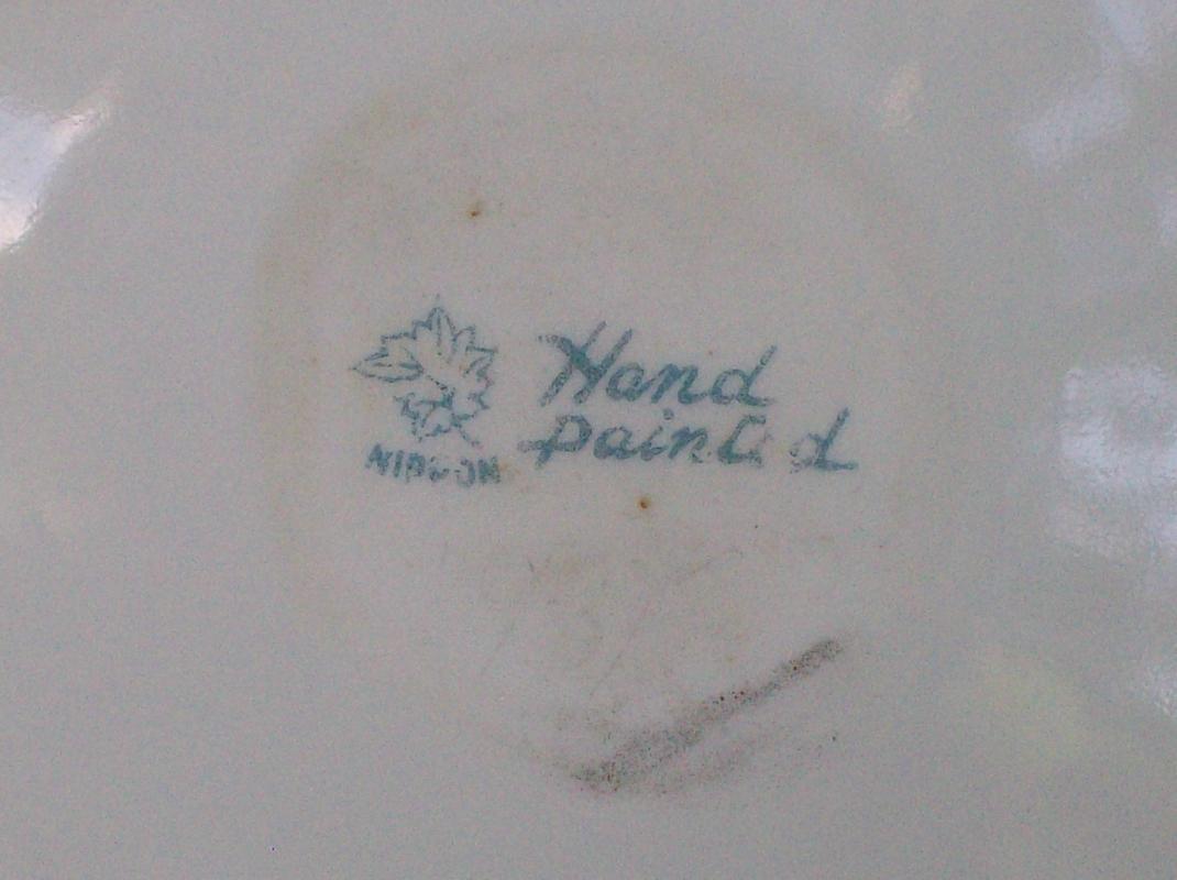 Noritake Nippon Hunt Scene Porcelain Plaque Moriage Trim 9.5
