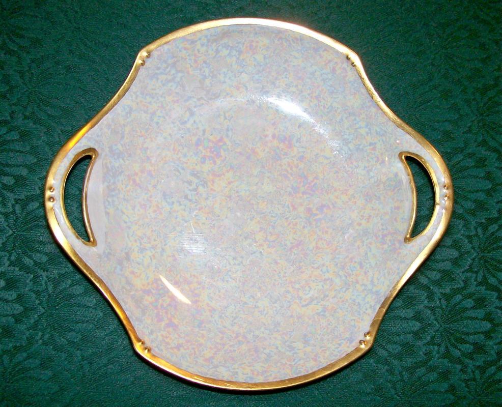 R.S. Germany Art Deco Luster Porcelain Bowl Ca. 1920's Schlegelmilch