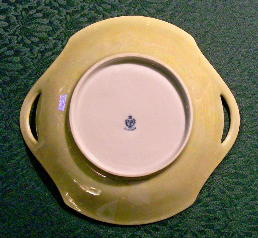 R.S. Germany Art Deco Luster Porcelain Bowl Ca. 1920's Schlegelmilch