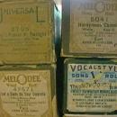 Player Piano Music Rolls with Boxes Ca. 1920's Lot of 8
