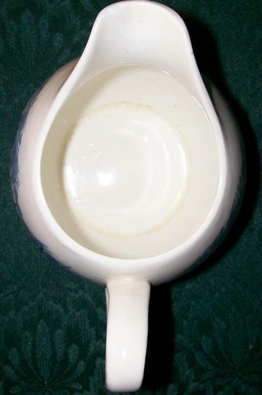 Wedgwood Countryside Ceramic Creamer Blue & White 3 7/8