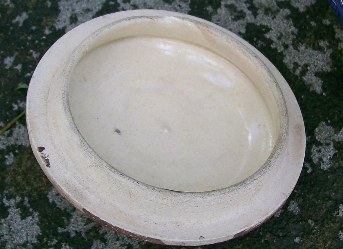 Japanese Satsuma Moriage Ceramic Jar & Lid Warlords 1850's-60's Tobacco or Tea
